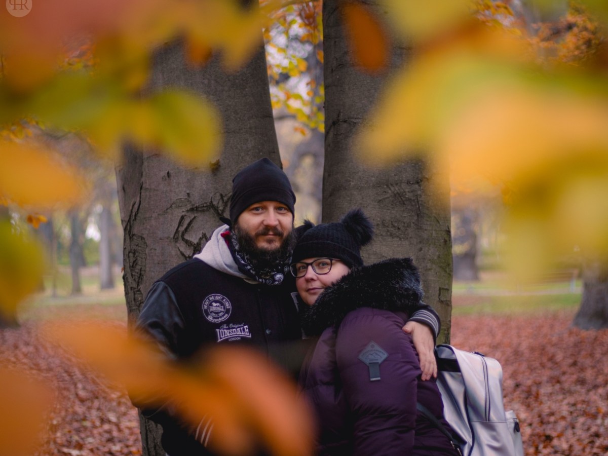 Őszi páros fotózás a&nbsp;Margit-szigeten