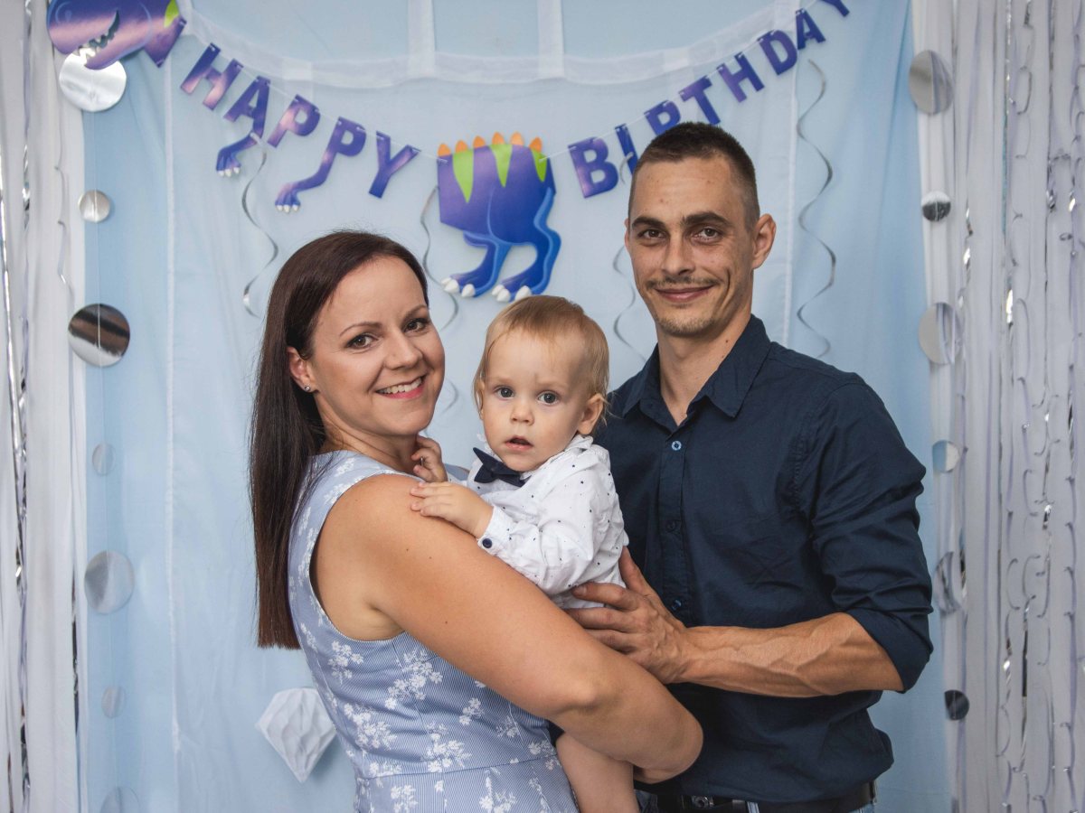 Medárd első születésnapja