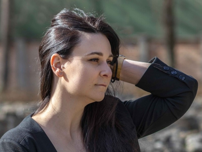 Portréfotózás Dórival a&nbsp;Margit-szigeten