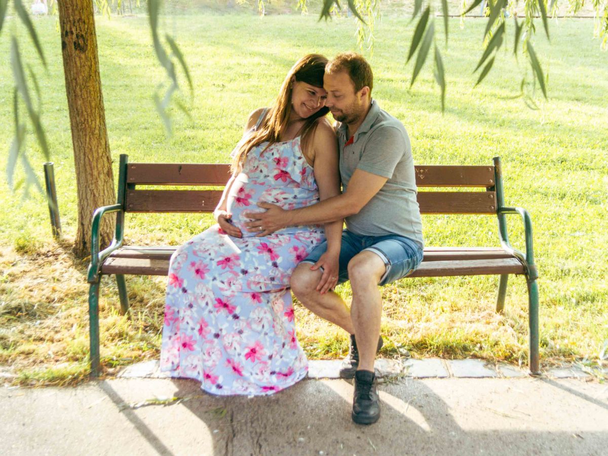 Kismama Fotózás Edittel és Szabival a Kőbányai&nbsp;Bányatónál